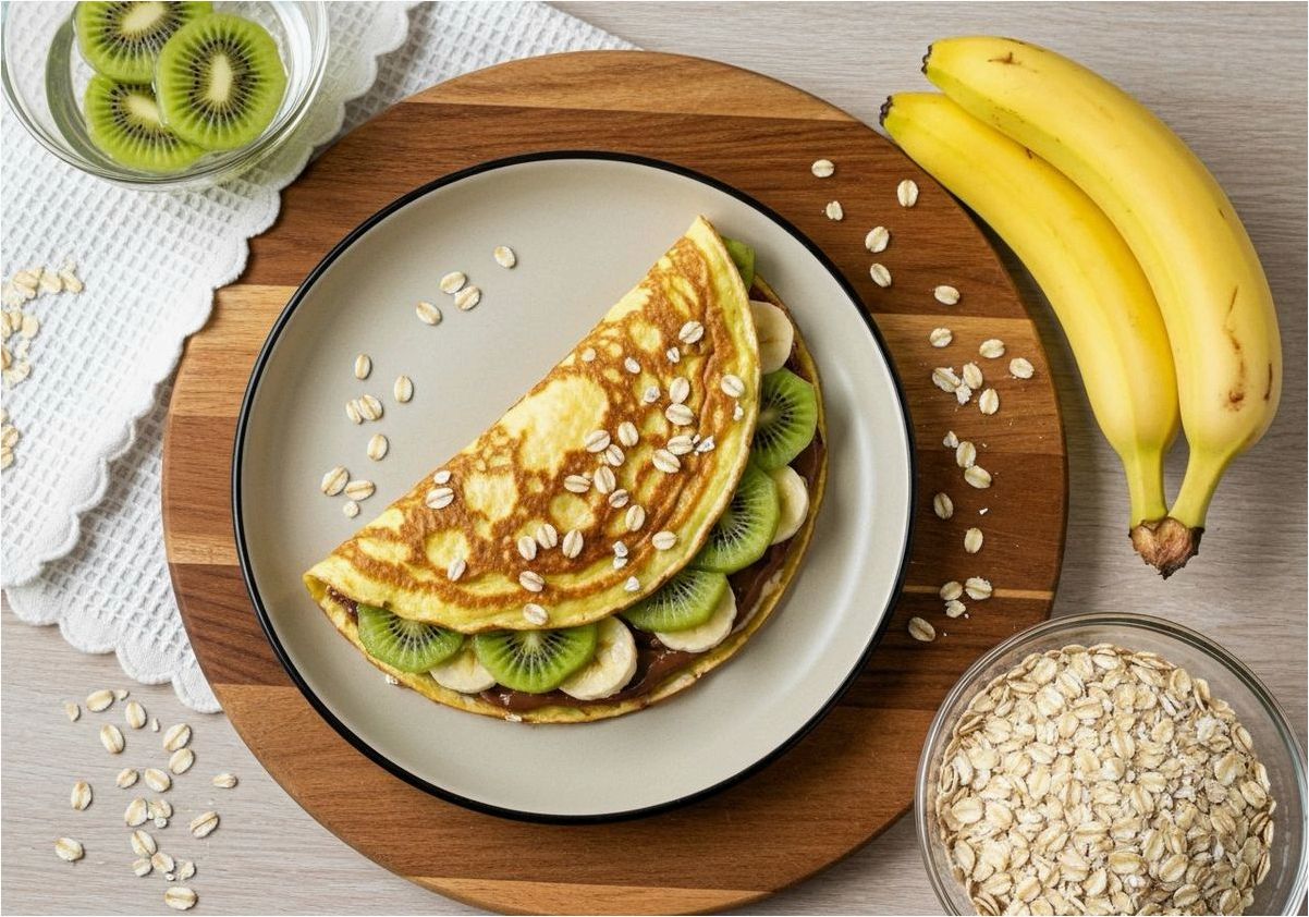 (овсяноблины, простой, вкусный, вариант, полезного) Haferflocken: eine einfache und leckere Variante für ein gesundes Frühstück