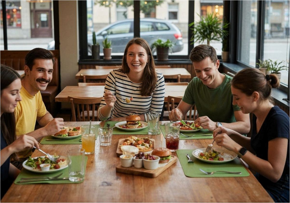 (отправились, обед) Everyone went to lunch